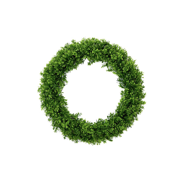 20” Artificial Boxwood Wreath