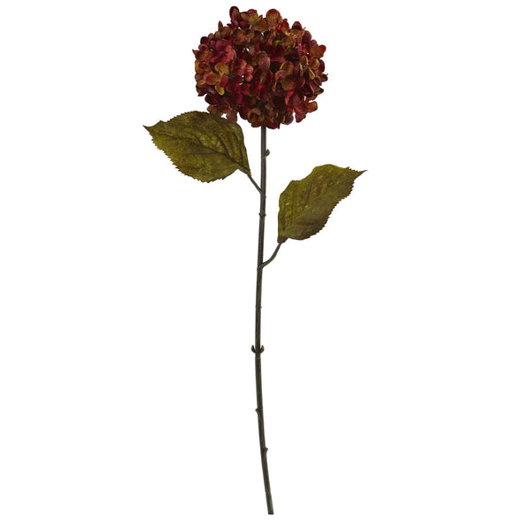 22” Fall Hydrangea Artificial Flower (Set of 6)