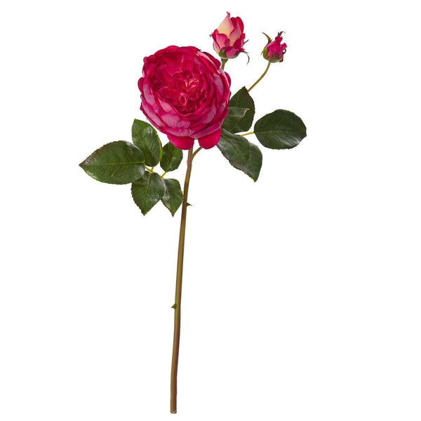 22” Rose Artificial Flower (Set of 6)