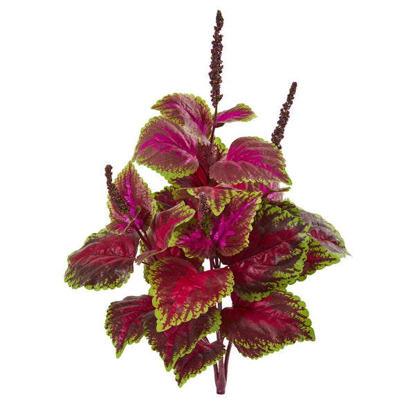 23” Coleus Bush Artificial Plant (Set of 6)