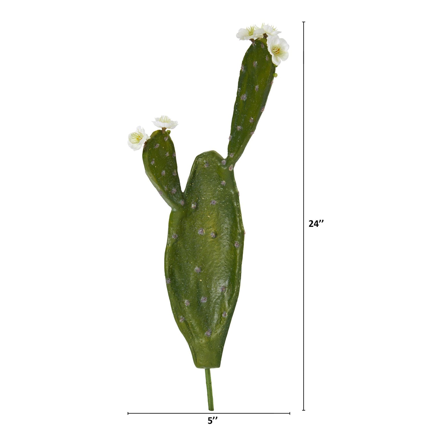 24” Flowering Cactus Artificial Plant (Set of 4)