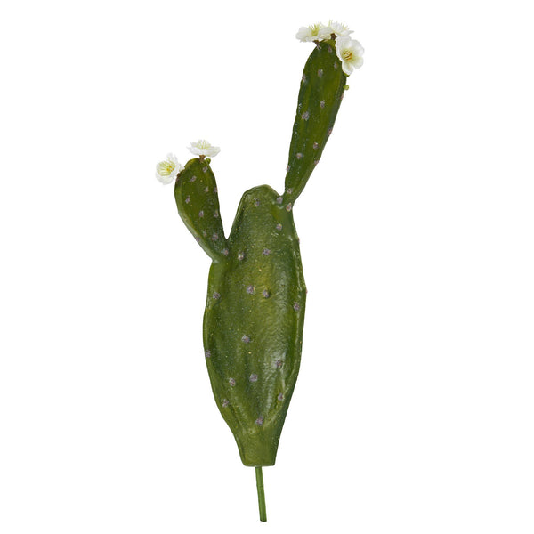 24” Flowering Cactus Artificial Plant (Set of 4)