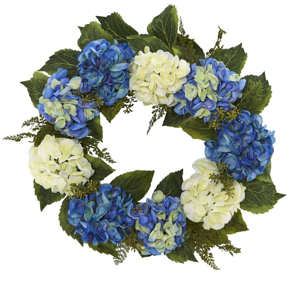 24” Hydrangea Wreath