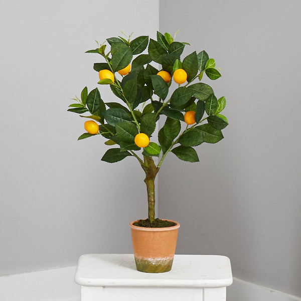 24” Lemon Artificial Tree