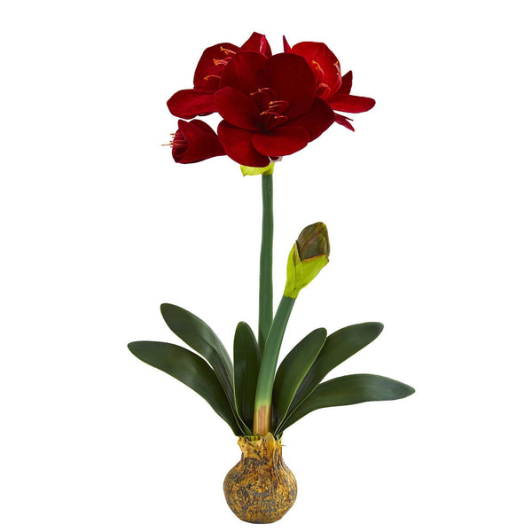 25” Amaryllis Artificial Flower (Set of 2)