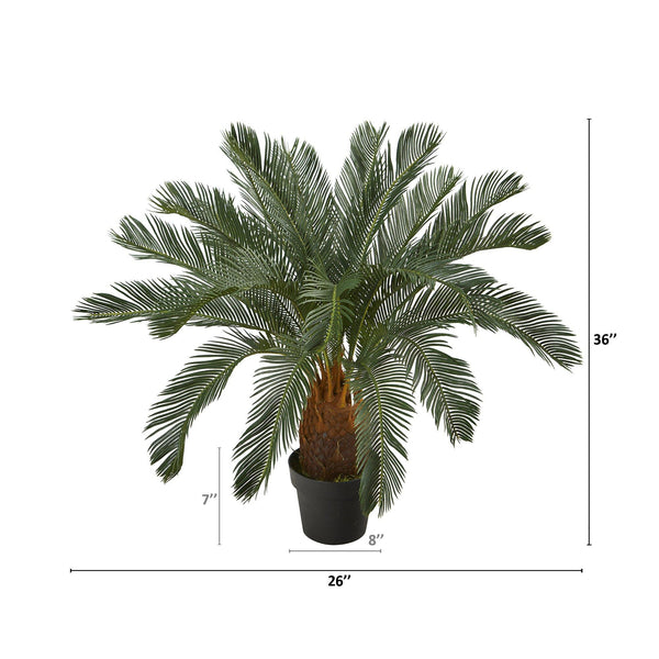 3’ Cycas Artificial Tree