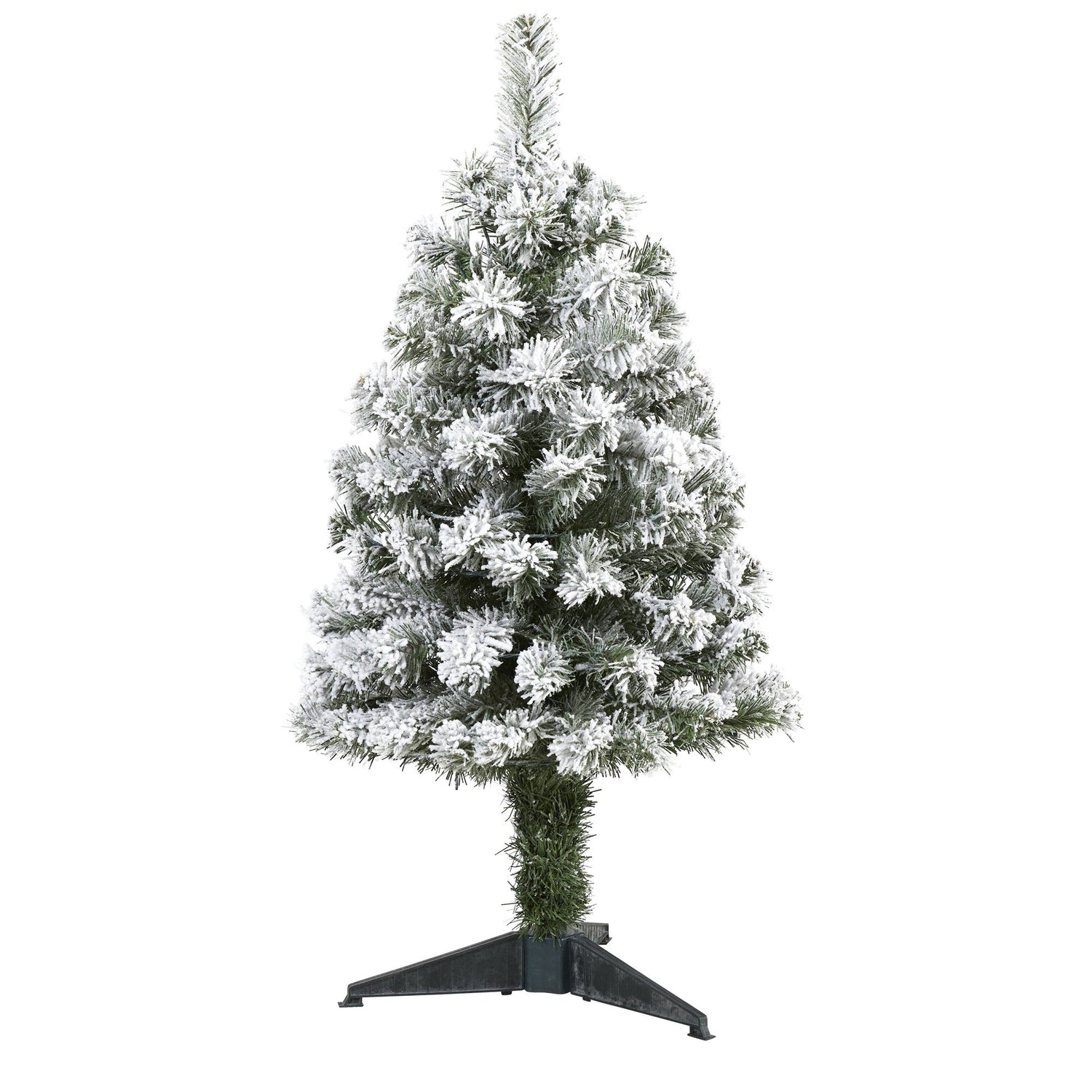 3' Flocked West Virginia Fir Artificial Christmas Tree