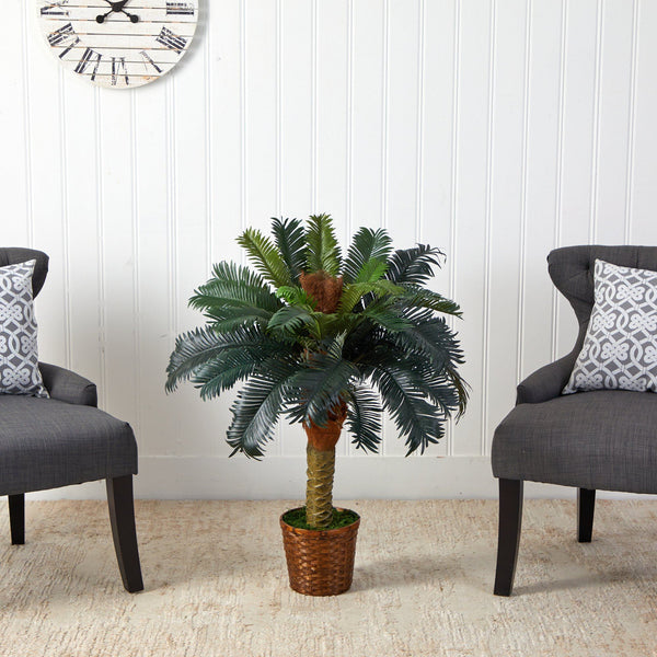 3’ Sago Palm Artificial Tree