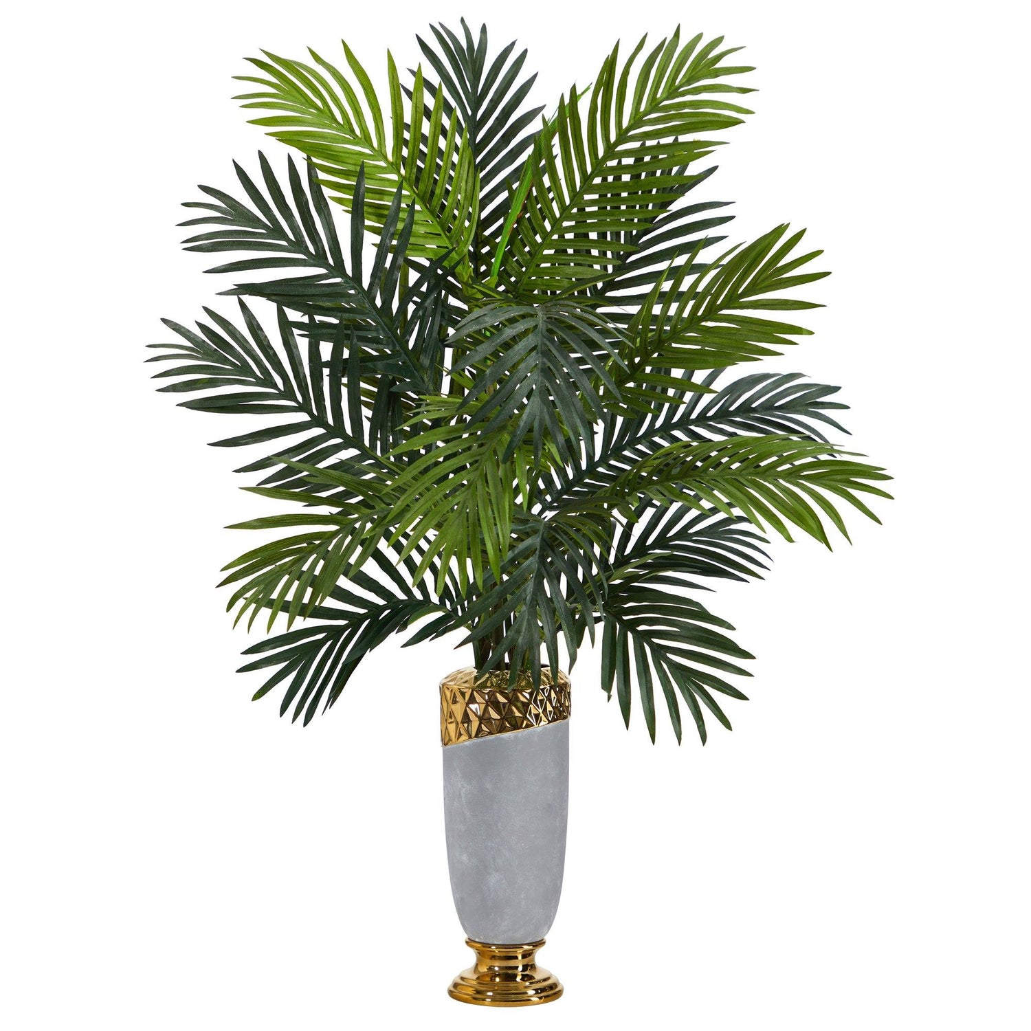 34” Areca Palm Artificial Plant in Designer Planter