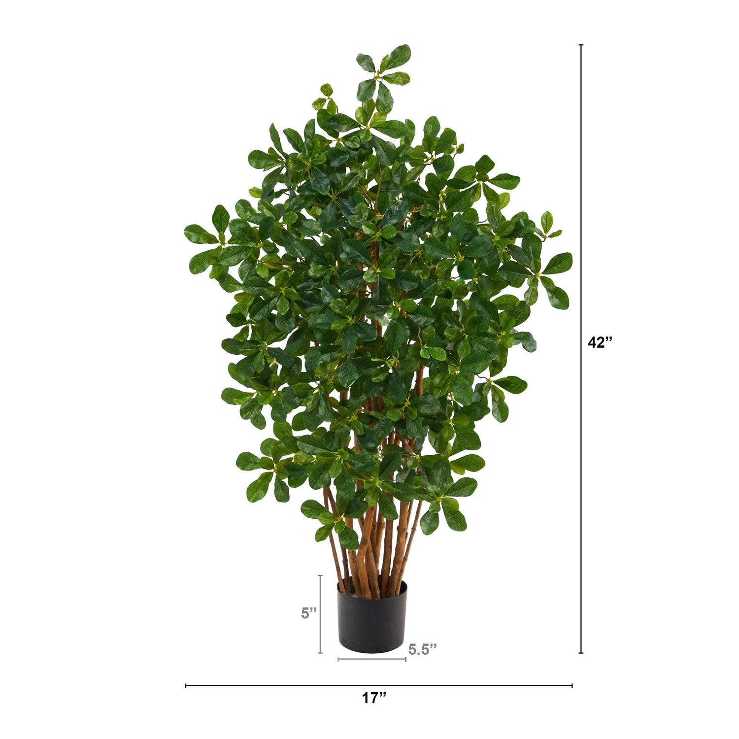 3.5’ Black Olive Artificial Tree