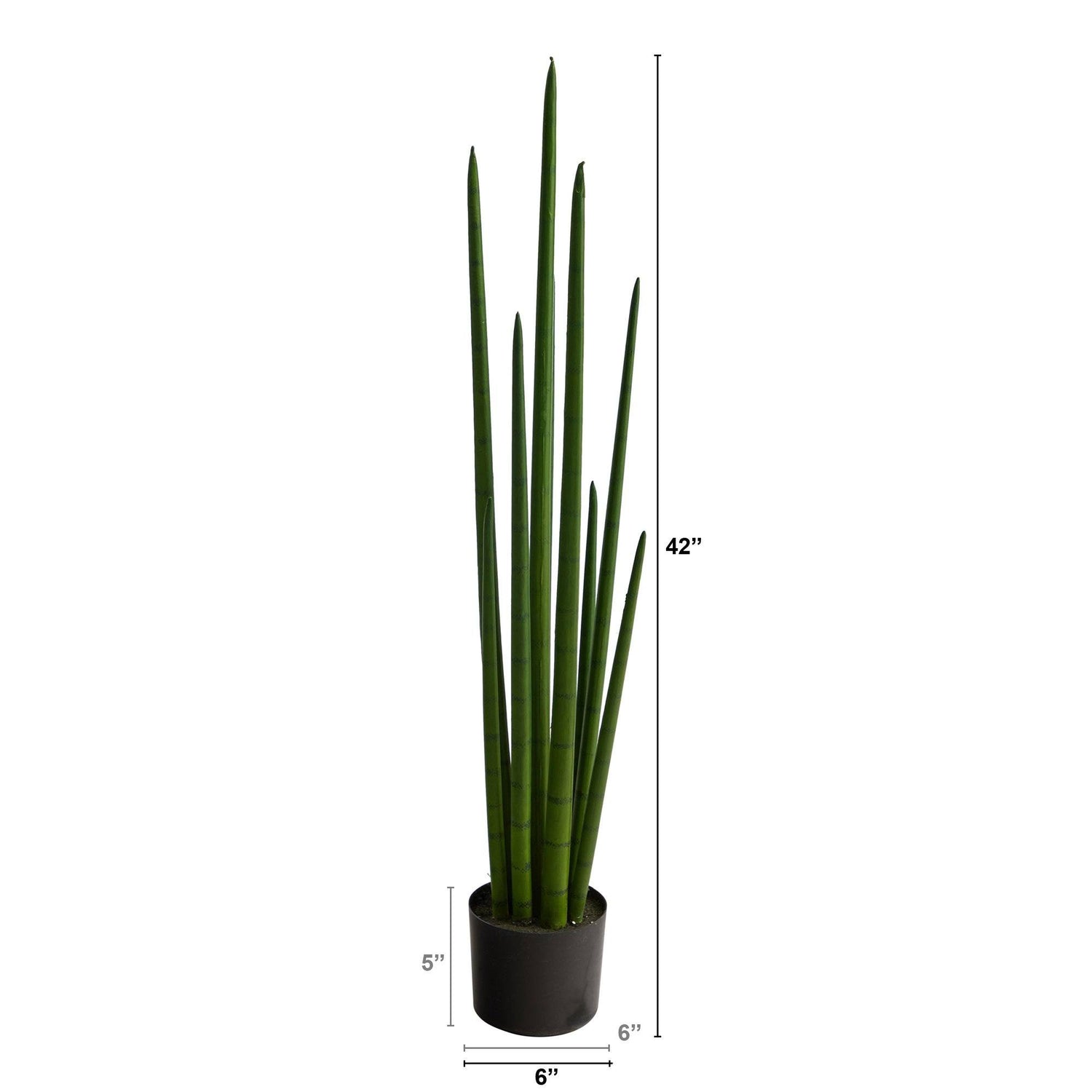 3.5’ Sansevieria Snake Artificial Plant