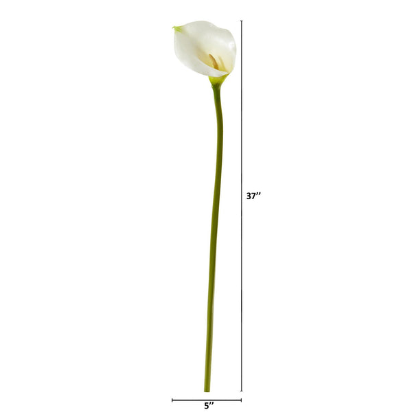 37” Calla Lily Artificial Flower (Set of 6)