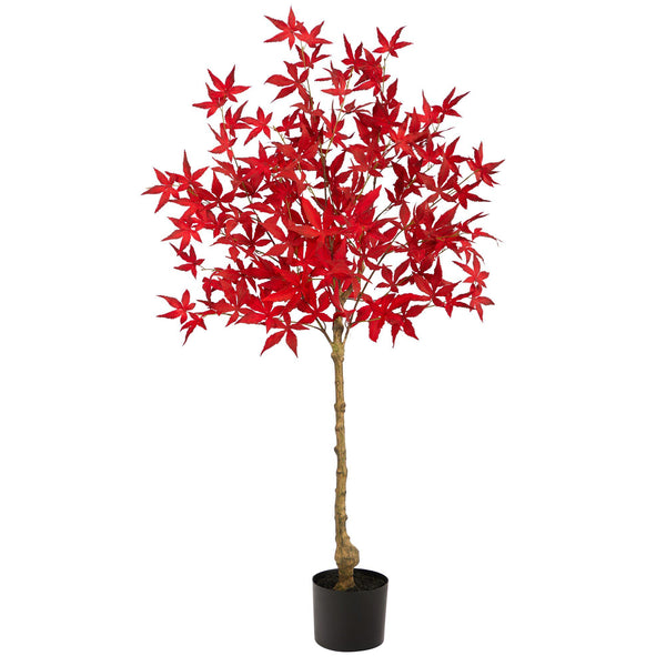 4’ Autumn Maple Artificial Fall Tree