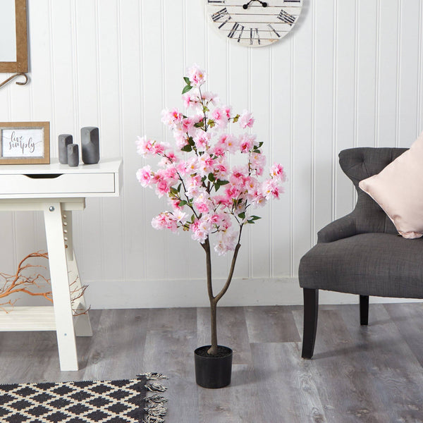 4’ Cherry Blossom Artificial Tree