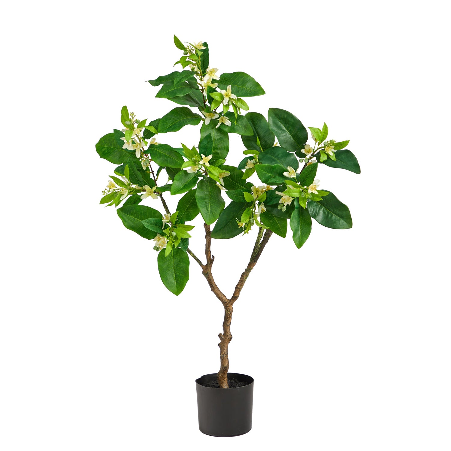 4’ Grapefruit Flower Artificial Tree