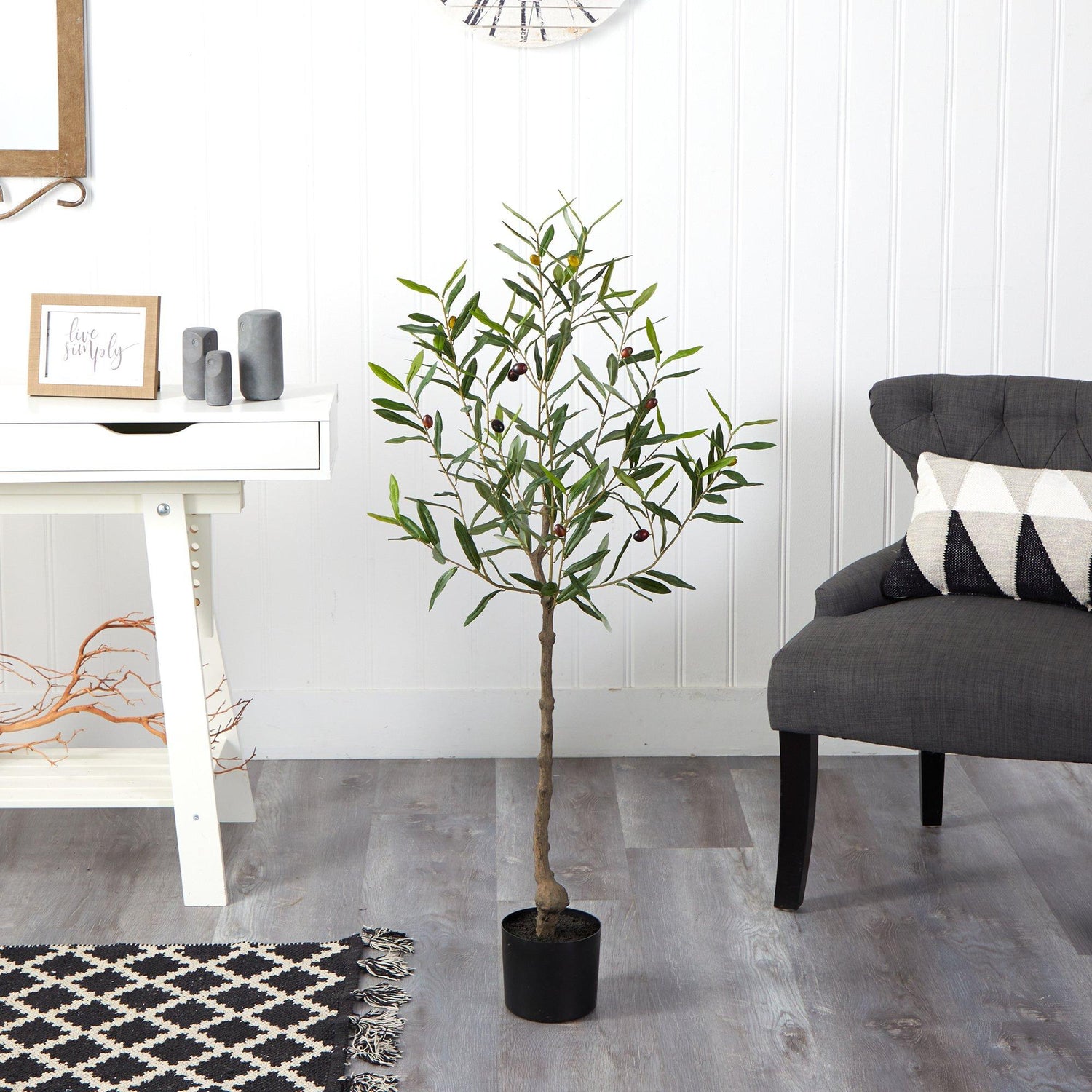 4’ Olive Artificial Tree