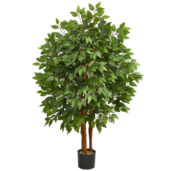 4’ Super Deluxe Artificial Ficus Tree