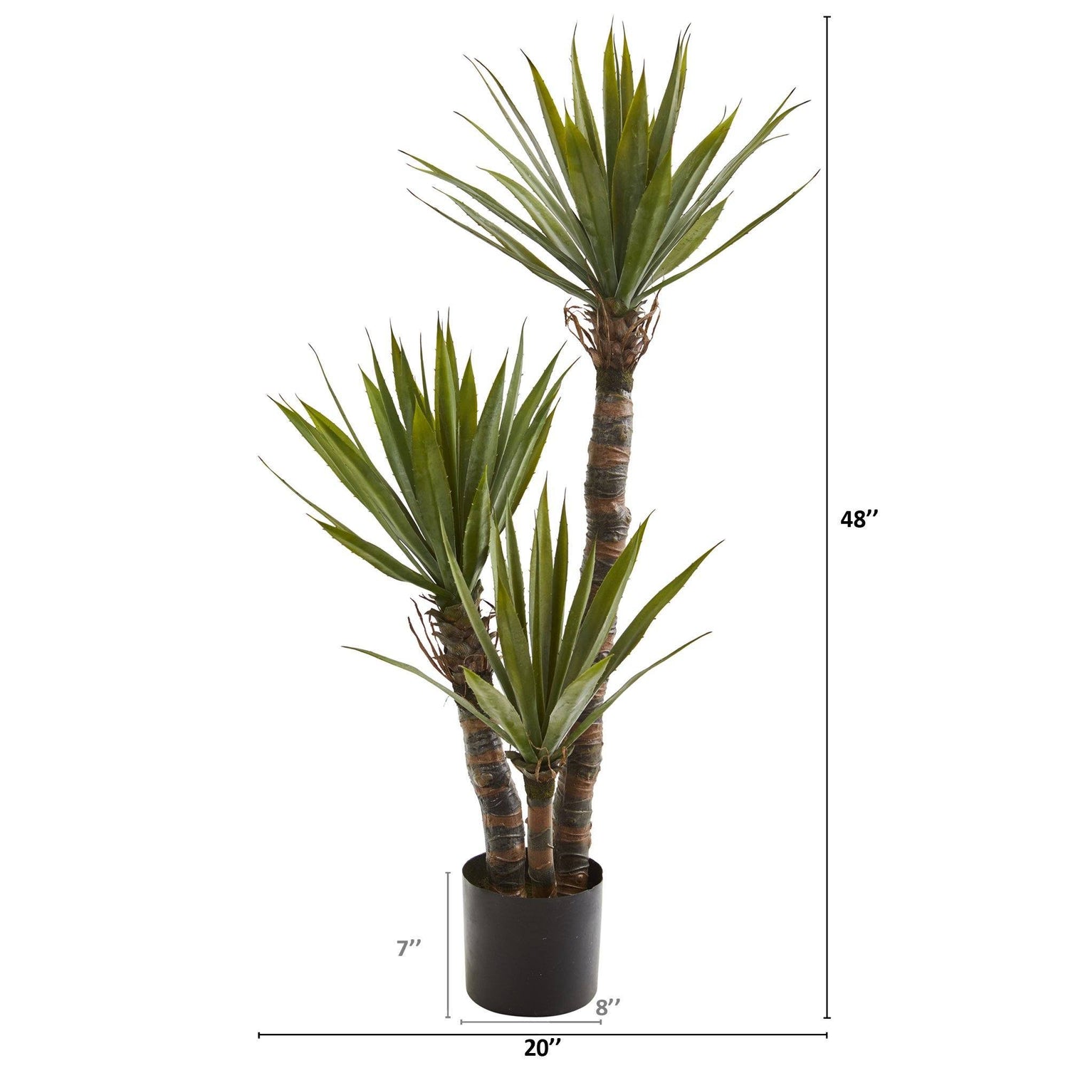 4’ Yucca Artificial Tree