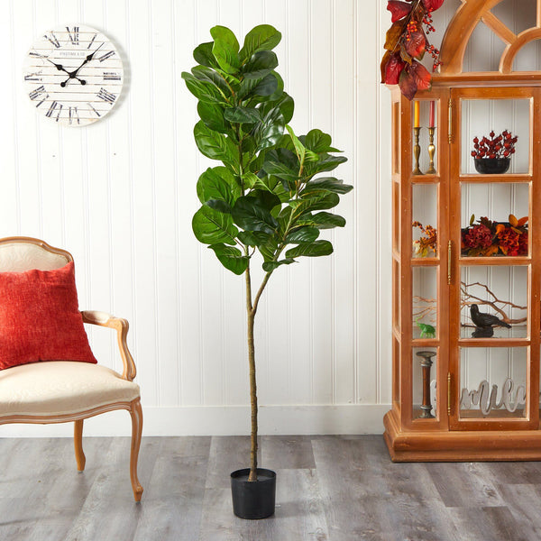 4.5’ Fiddle Leaf Fig Artificial Tree