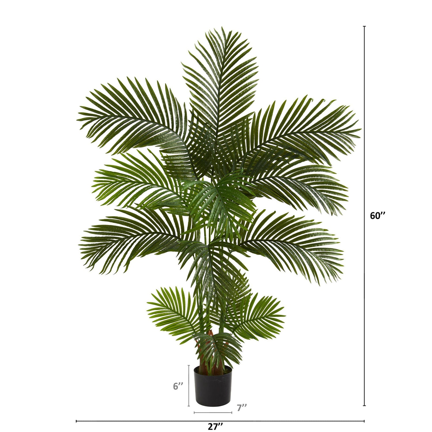 5' Areca Palm Artificial Tree