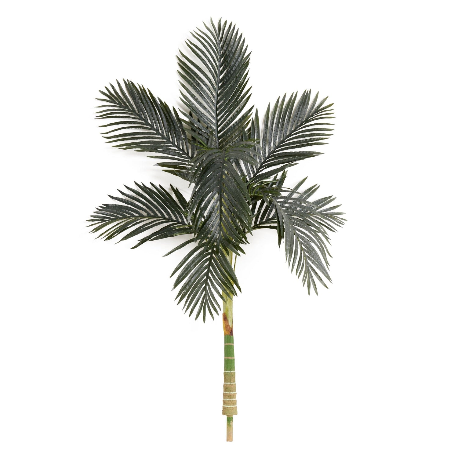 5’ Artificial Golden Cane Palm Tree Without Pot