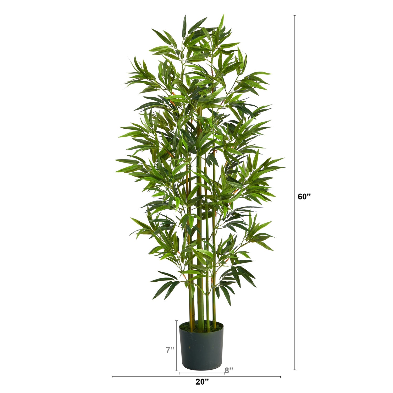 5’ Bamboo Artificial Tree