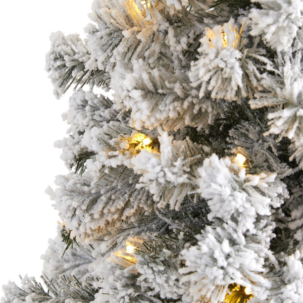 Frosted Artificial Christmas Tree