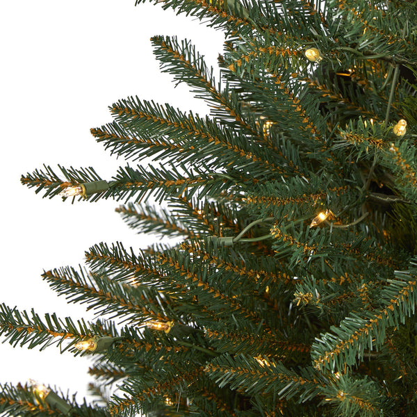 5’ Napa Valley Fir Artificial Chrstmas Tree with 350 Clear Lights and 1107 Bendable Branches