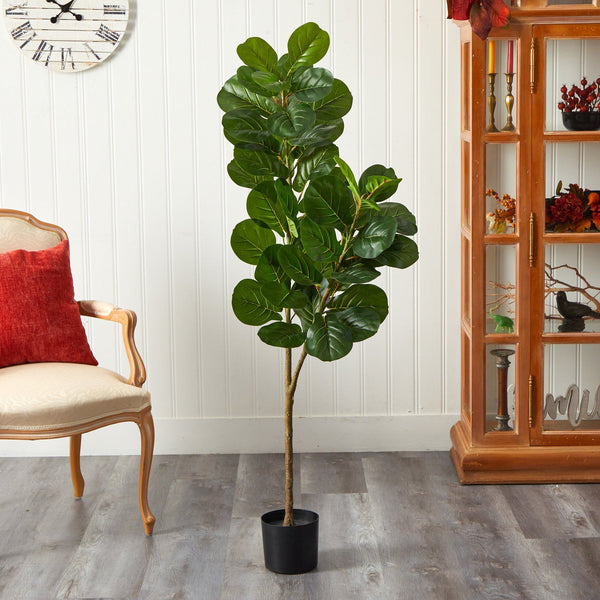 5.5’ Fiddle Leaf Fig Artificial Tree