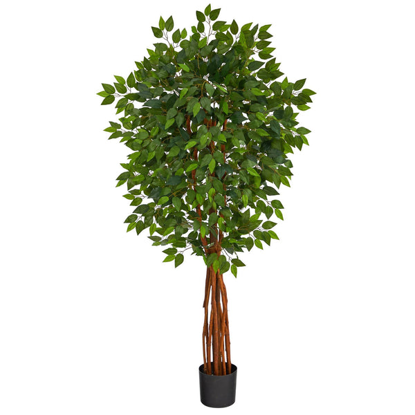 5.5’ Super Deluxe Natural Trunk Ficus Artificial Tree