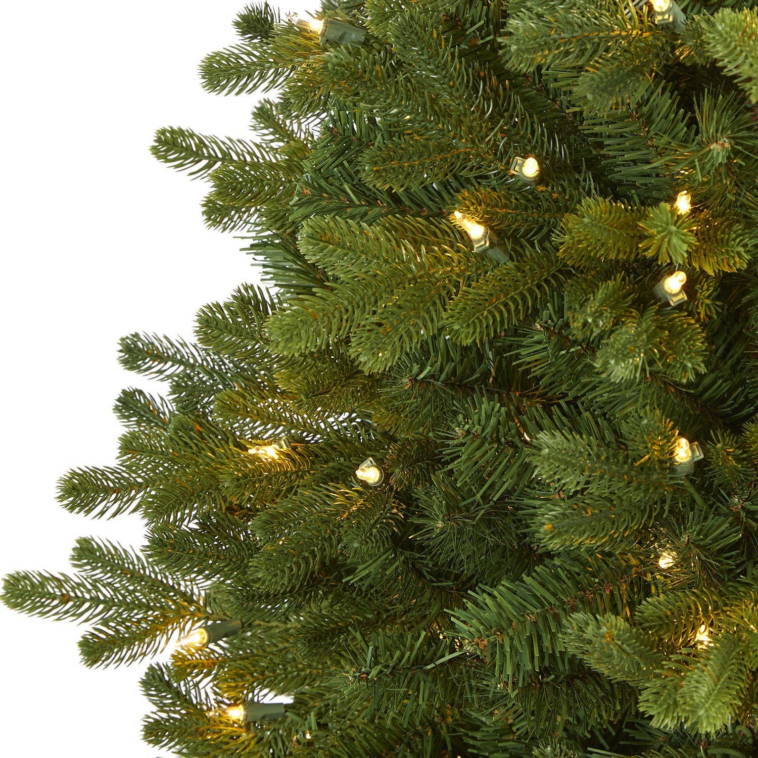 5.5’ Washington Fir Artificial Christmas Tree with 300 Clear Lights and 672 Bendable Branches