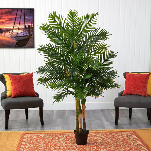 6' Areca Palm Artificial Tree (Real Touch)