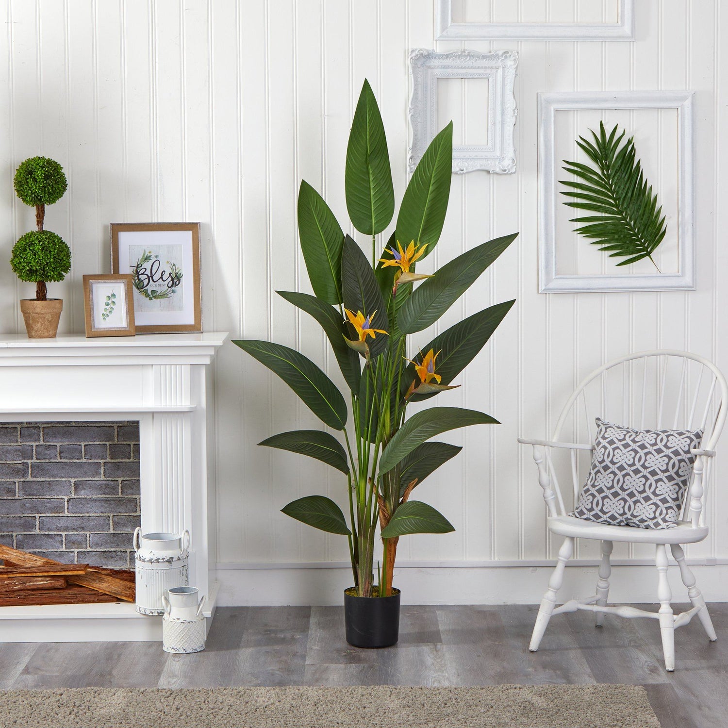 6’ Bird of Paradise Artificial Plant