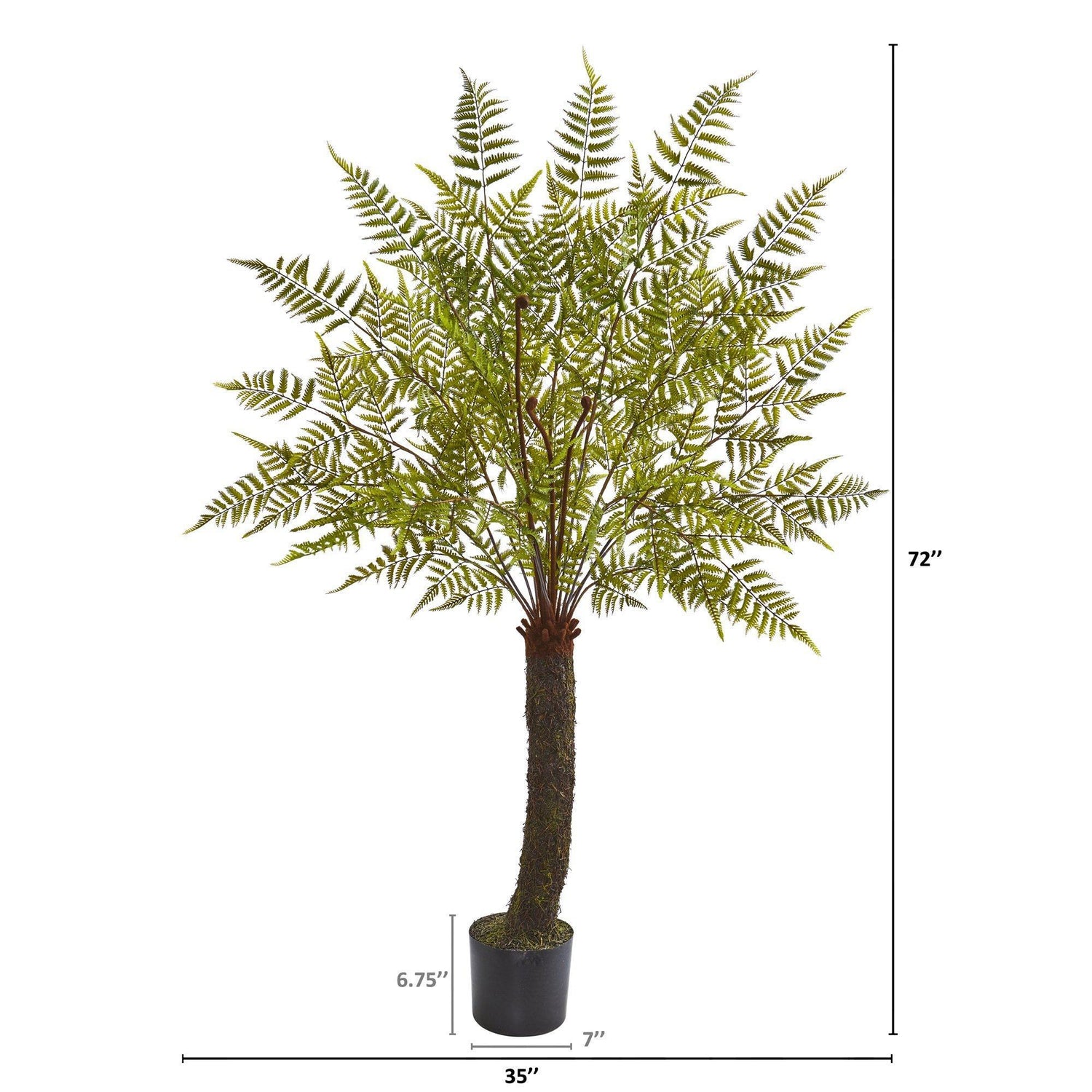 6’ Fern Artificial Plant