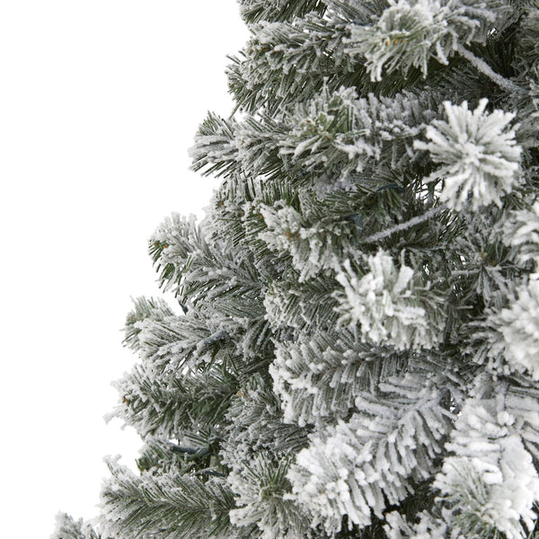 Frosted Artificial Christmas Tree