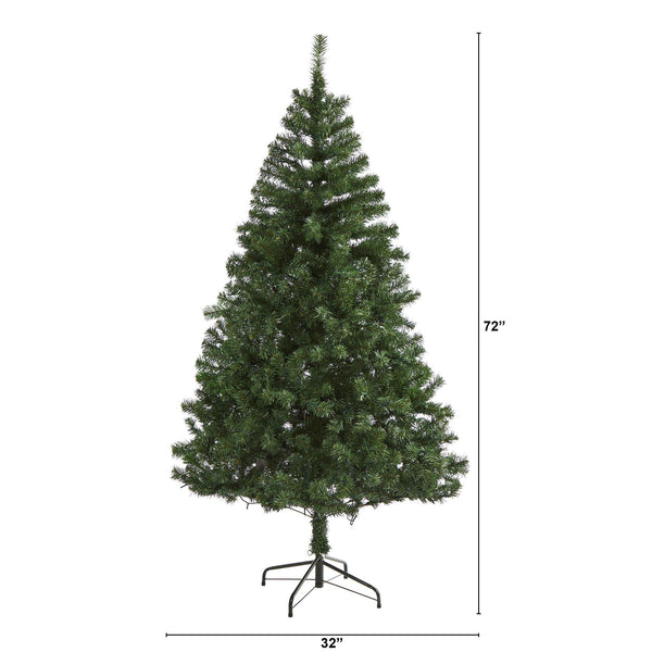 6' Northern Tip Pine Artificial Christmas Tree