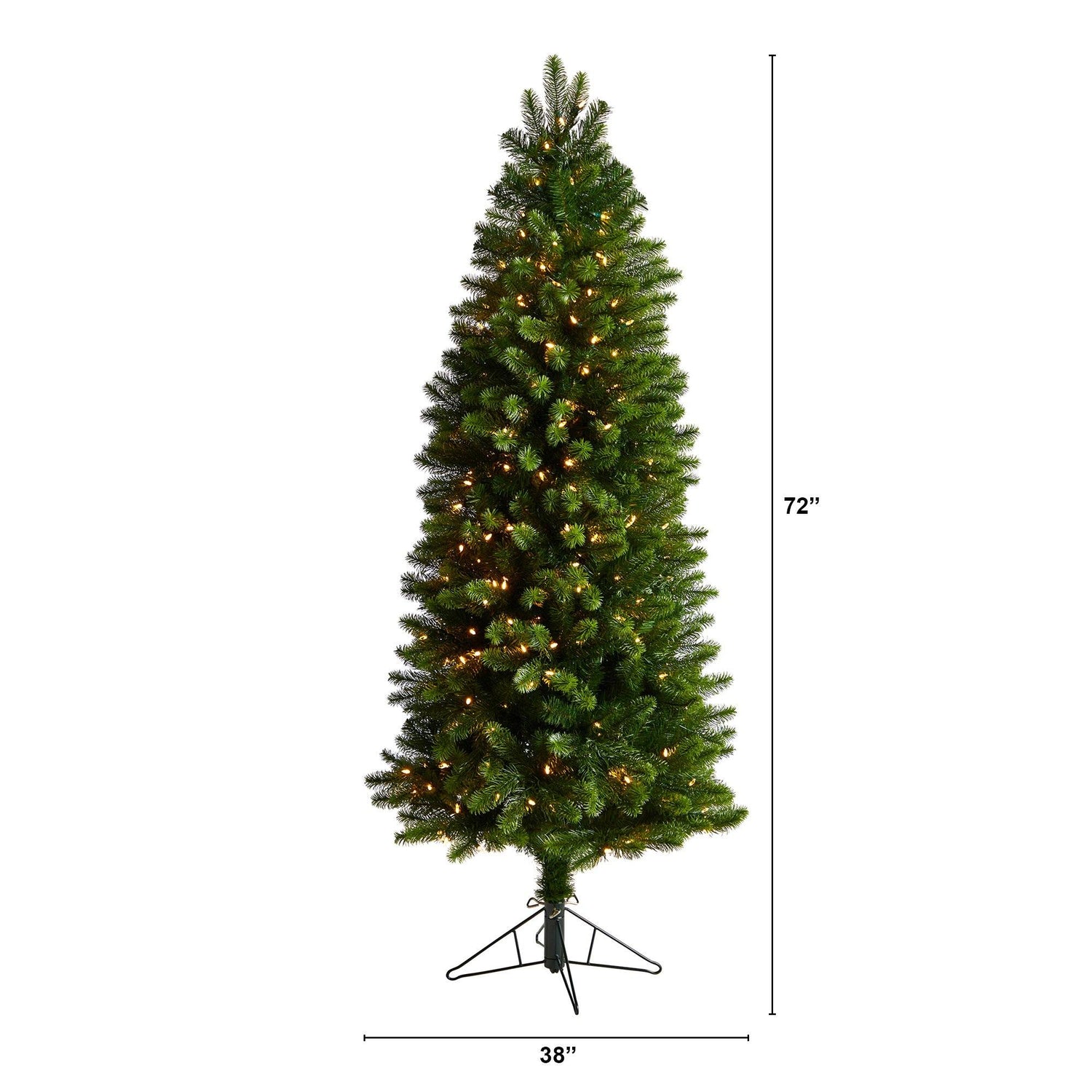 6’ Slim Virginia Spruce Artificial Christmas Tree