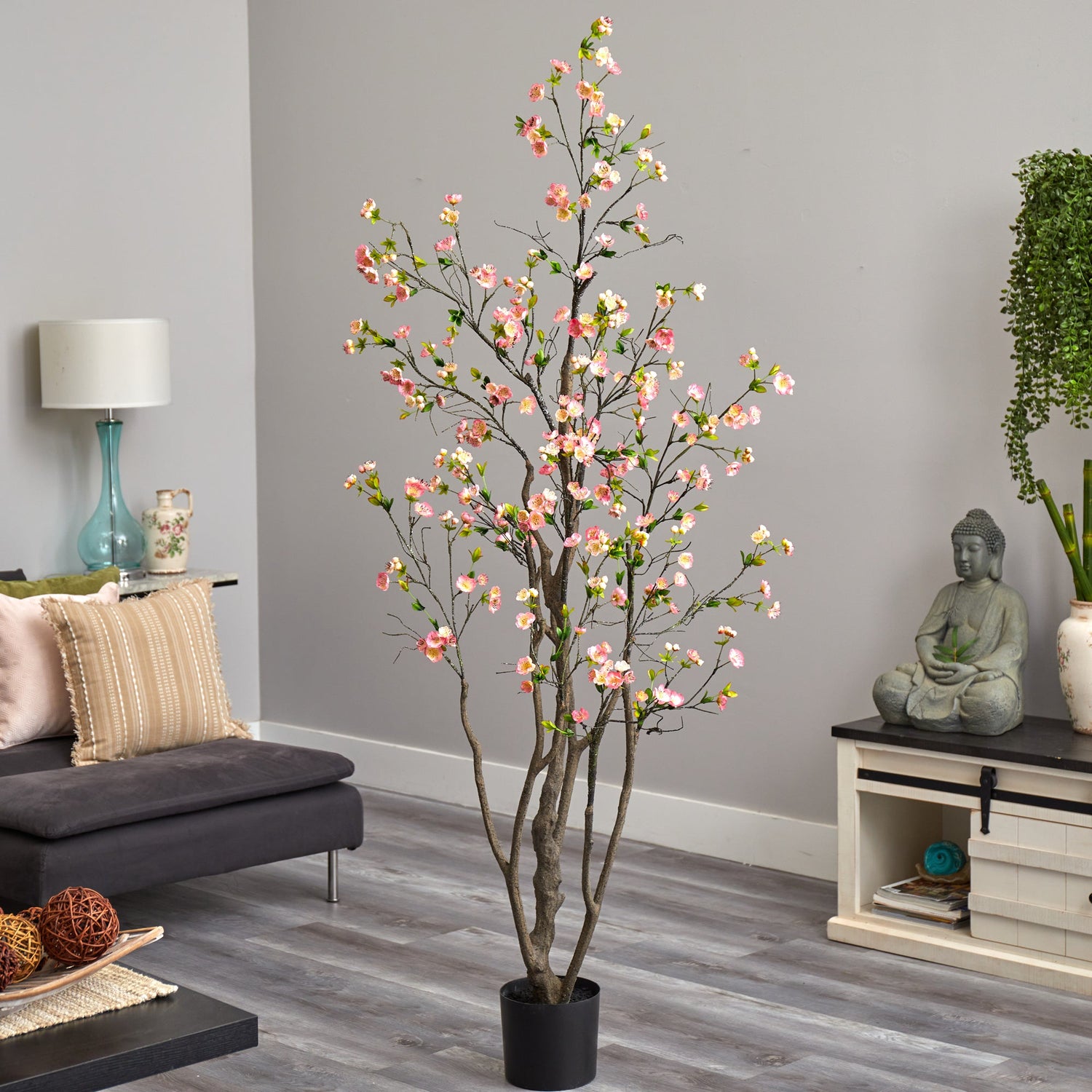 6.5’ Cherry Blossom Artificial Tree