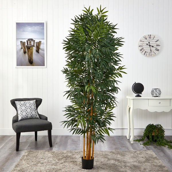 6.5’ Phoenix Palm Artificial tree with Natural Trunk