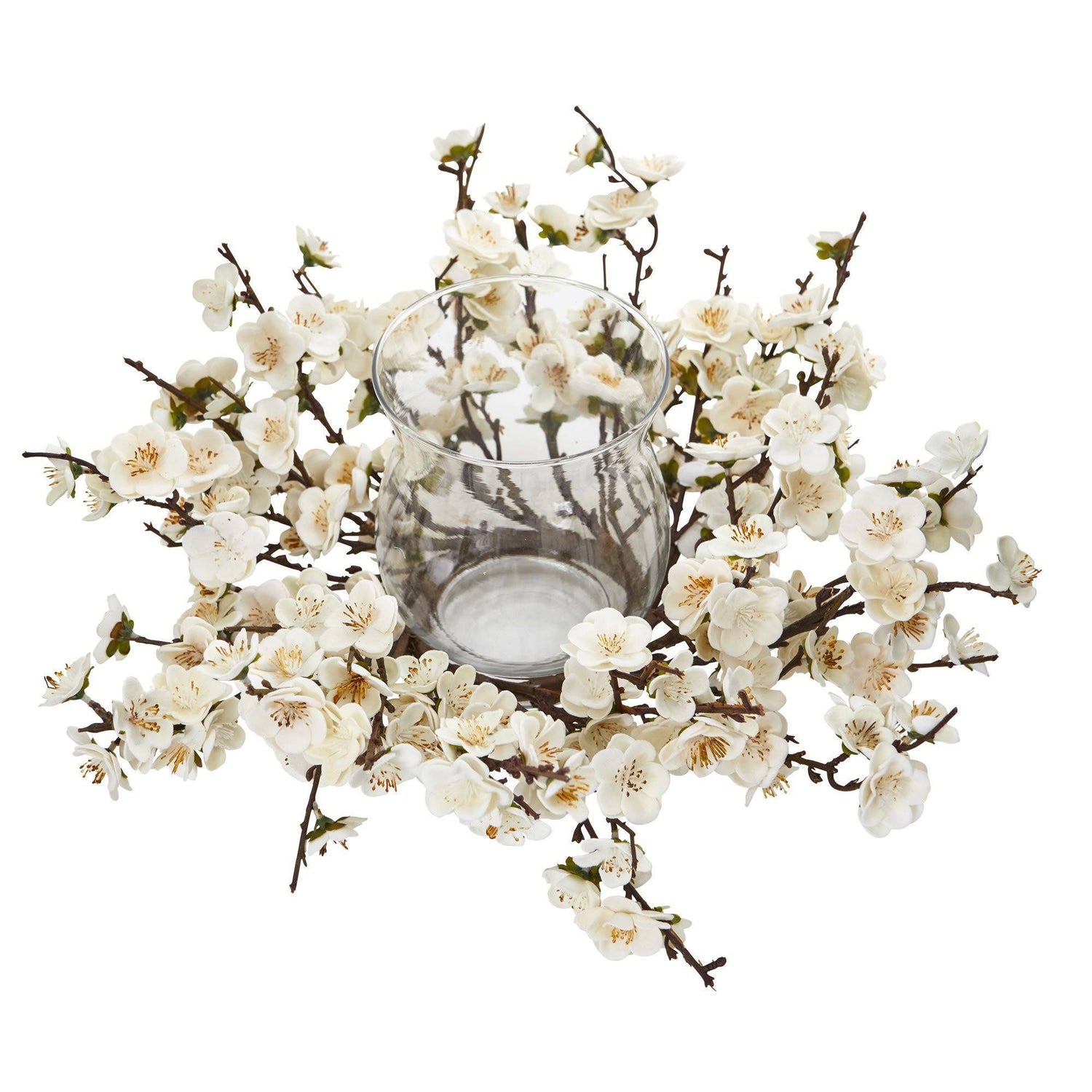 6.5" Plum Blossom Candelabrum"