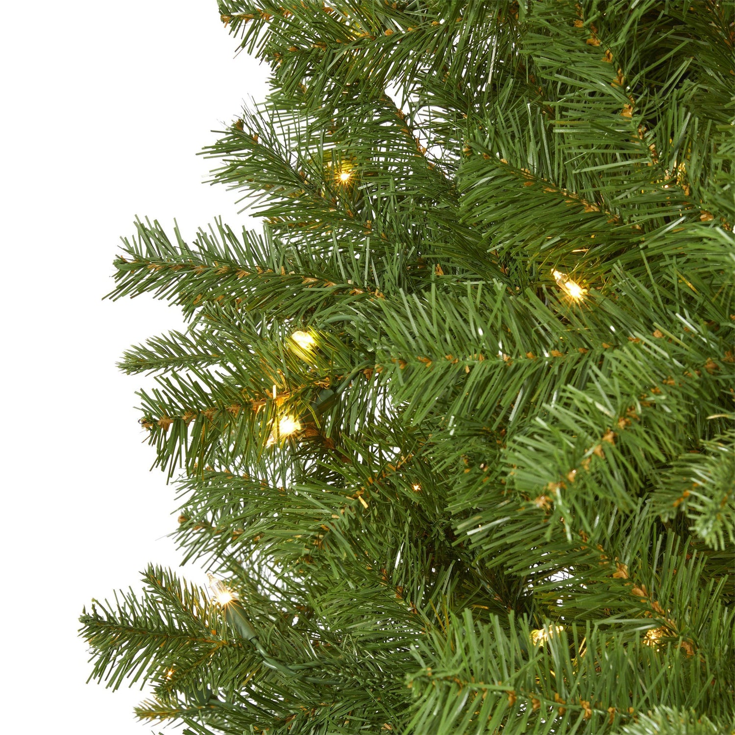 6.5' Vancouver Spruce Artificial Christmas Tree with 250 Warm White Lights and 803 Bendable Branches