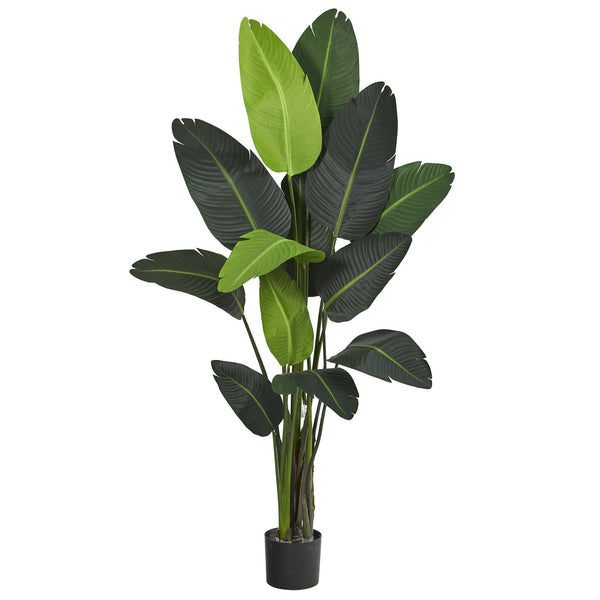 69” Traveler's Palm Artificial tree