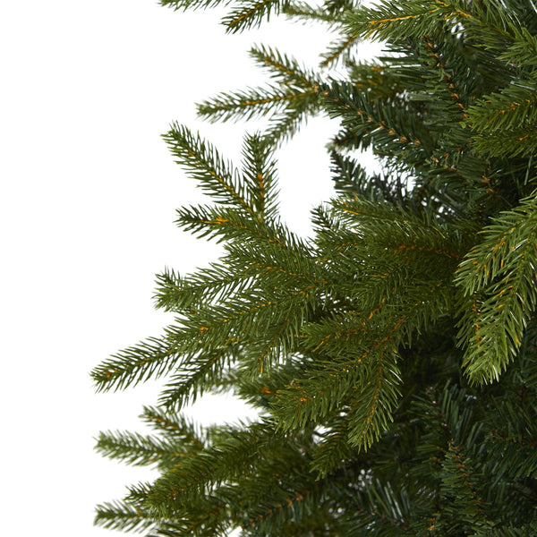 7’ Belgium Fir “Natural Look” Artificial Christmas Tree with 1894 Bendable Branches