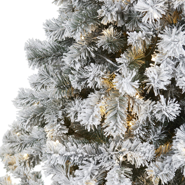 Frosted Artificial Christmas Tree