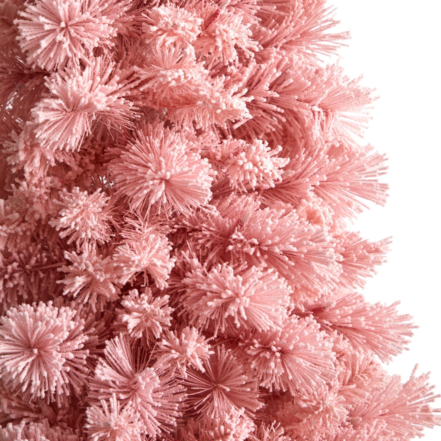 7' Holiday Pink Cashmere Christmas Tree with 300 lights and 599 Bendable Branches