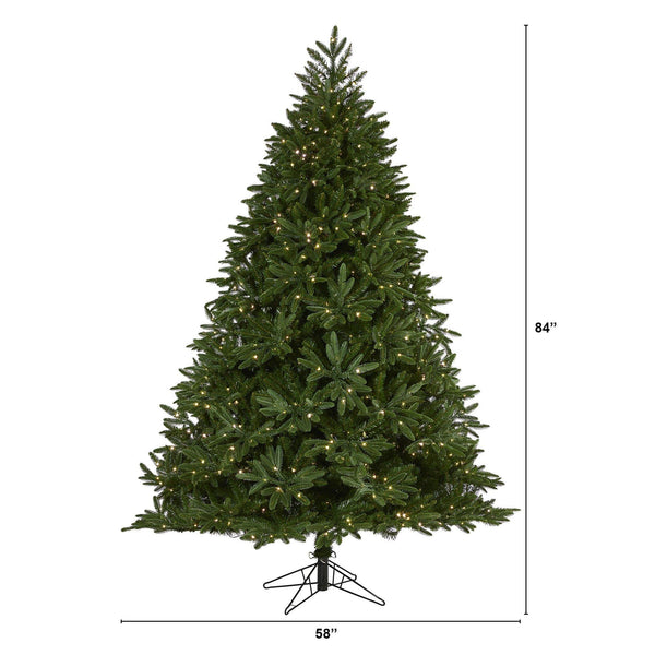 7' Oregon Spruce Artificial Christmas Tree