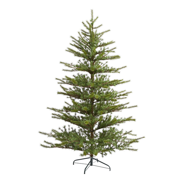 7’ Vancouver Mountain Pine Artificial Christmas Tree with 374 Bendable Branches