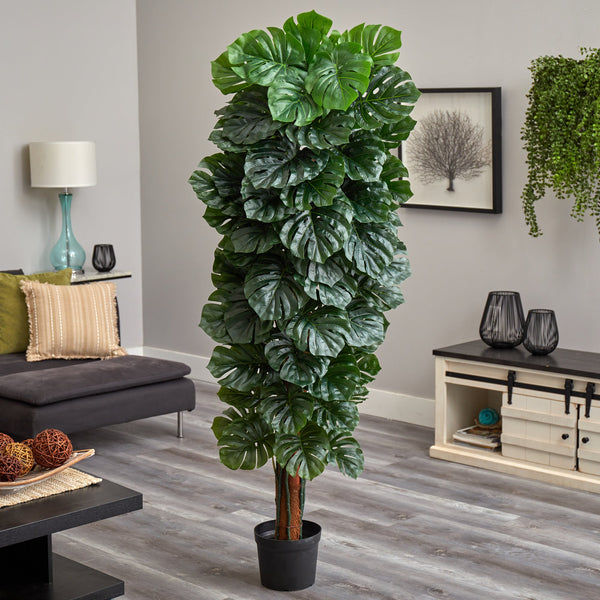 70” Monstera Artificial Tree (Indoor/Outdoor)