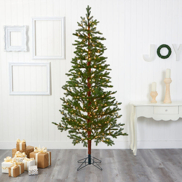 7.5' Fairbanks Fir Artificial Christmas Tree with 350 Clear Warm