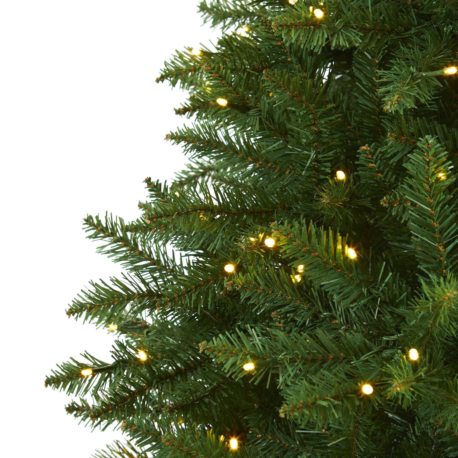 7.5’ Green Valley Fir Artificial Christmas Tree with 500 Clear LED Lights